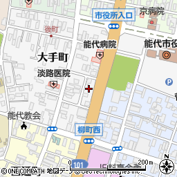 鈴木電明舎周辺の地図