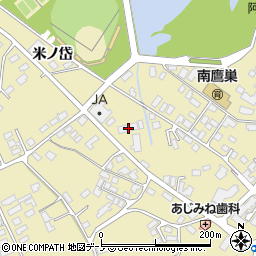 秋田県北秋田市脇神米ノ岱29周辺の地図