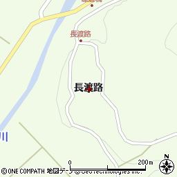 〒028-6936 岩手県二戸市浄法寺町長渡路の地図