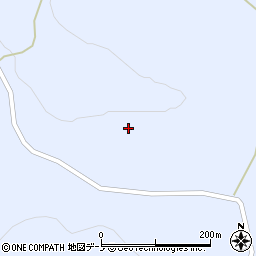 秋田県鹿角市花輪（六郎沢）周辺の地図