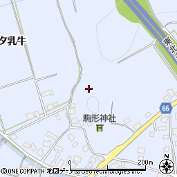 秋田県鹿角市花輪西町56-3周辺の地図