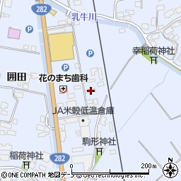 秋田県鹿角市花輪蒼前平45周辺の地図