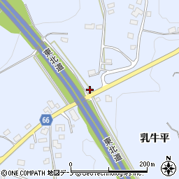 秋田県鹿角市花輪西町130周辺の地図