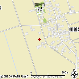 秋田県大館市比内町達子谷地周辺の地図