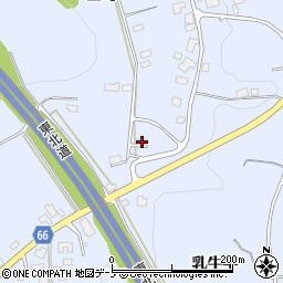 秋田県鹿角市花輪西町312周辺の地図
