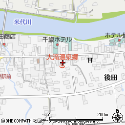秋田県大館市十二所町頭周辺の地図