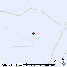 秋田県鹿角市花輪六郎長根周辺の地図