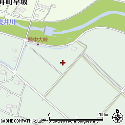岩手県久慈市夏井町大崎（第６地割）周辺の地図