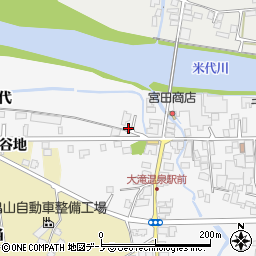 秋田県大館市十二所川代48-6周辺の地図