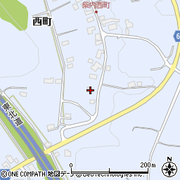 秋田県鹿角市花輪西町115-1周辺の地図
