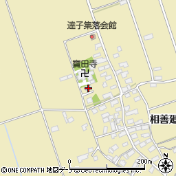 秋田県大館市比内町達子家後66周辺の地図