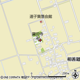秋田県大館市比内町達子家後4周辺の地図