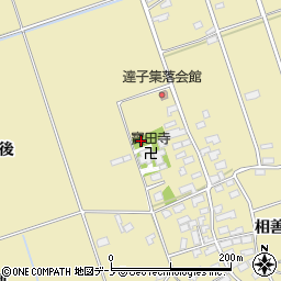 秋田県大館市比内町達子（家後）周辺の地図