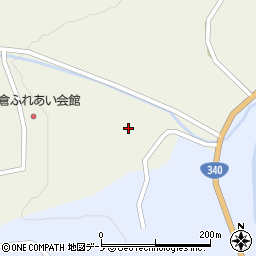 岩手県九戸村（九戸郡）小倉（第３地割）周辺の地図