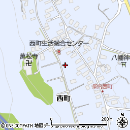 秋田県鹿角市花輪西町329周辺の地図