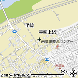 秋田県北秋田市脇神平崎周辺の地図