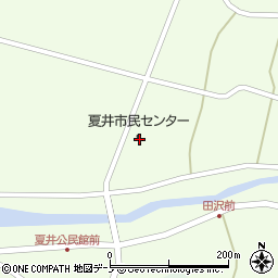 岩手県久慈市夏井町早坂第８地割周辺の地図