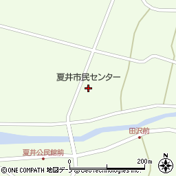 岩手県久慈市夏井町早坂（第８地割）周辺の地図