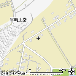 秋田県北秋田市脇神西陣場岱252-1周辺の地図