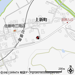 秋田県大館市十二所（田町）周辺の地図