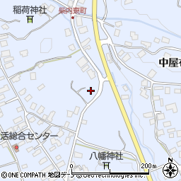 秋田県鹿角市花輪西町39周辺の地図