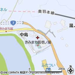 秋田県能代市二ツ井町小繋泉周辺の地図
