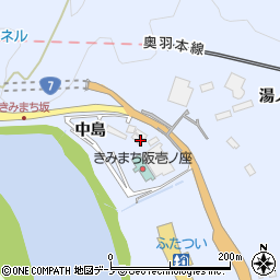 秋田県能代市二ツ井町小繋（泉）周辺の地図