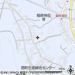 秋田県鹿角市花輪西町18周辺の地図