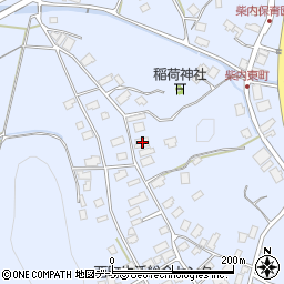 秋田県鹿角市花輪西町17周辺の地図