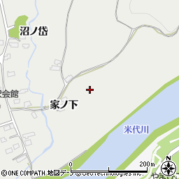 〒018-5604 秋田県大館市軽井沢の地図