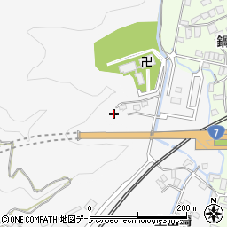秋田県能代市二ツ井町上山崎31周辺の地図