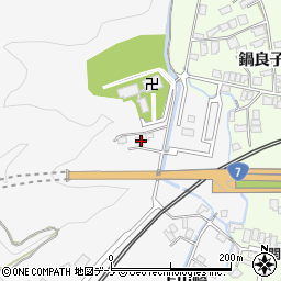 秋田県能代市二ツ井町上山崎32周辺の地図