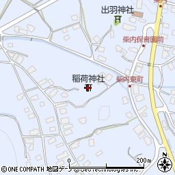 秋田県鹿角市花輪西町7周辺の地図