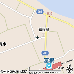 秋田県能代市二ツ井町飛根高清水102周辺の地図