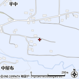 秋田県鹿角市花輪地羅野87-1周辺の地図