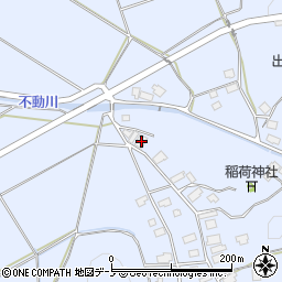 秋田県鹿角市花輪西町1周辺の地図