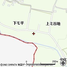 秋田県鹿角市十和田末広中平95周辺の地図