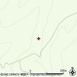 岩手県二戸郡一戸町楢山毛鳥周辺の地図