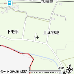 秋田県鹿角市十和田末広中平32周辺の地図