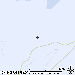 秋田県大館市比内前田桂清水下周辺の地図