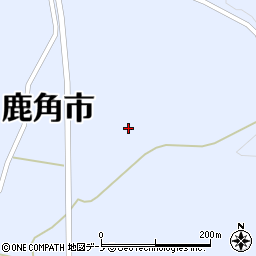 秋田県鹿角市花輪前平48周辺の地図