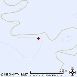 秋田県鹿角市花輪惣右エ門周辺の地図