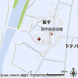 秋田県鹿角市花輪狐平41周辺の地図