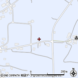 秋田県鹿角市花輪平中28周辺の地図