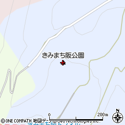 きみまち阪県立自然公園周辺の地図
