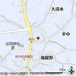 秋田県鹿角市花輪大清水71周辺の地図