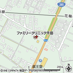 ファミリークリニック千田周辺の地図