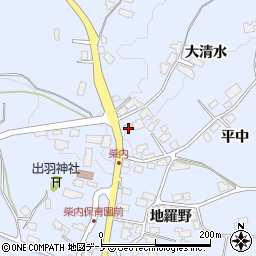 秋田県鹿角市花輪大清水68周辺の地図