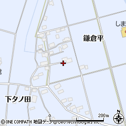 秋田県鹿角市花輪鎌倉平198周辺の地図