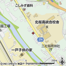 松舘電工株式会社周辺の地図